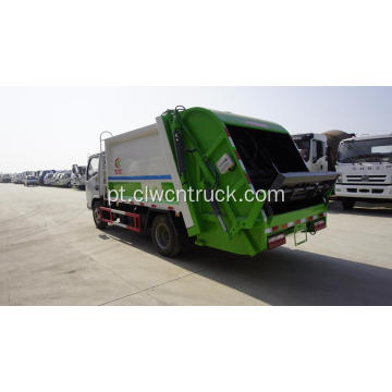 Brand new Dongfeng 115HP 5cbm caminhão compactador de lixo